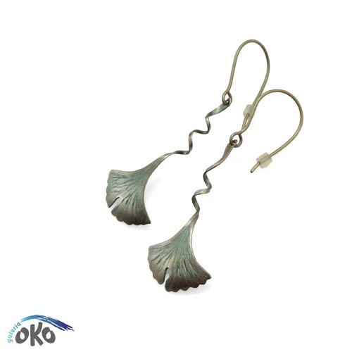 kolczyki - inne Zakręcone miłorzęby