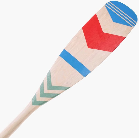 Ozdoby na ścianę Pagaj John Paddle Beaver Ozdoba Kolorowy Malowany 125 cm WZ1