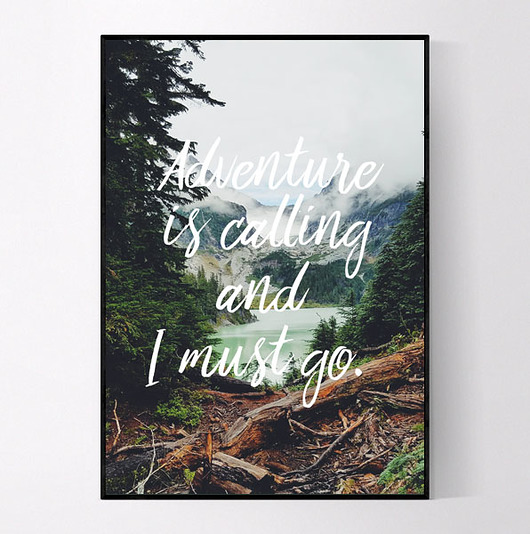 Plakat ADVENTURE MUKKO