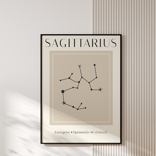 plakaty Plakat znak zodiaku -  SAGITTARIUS