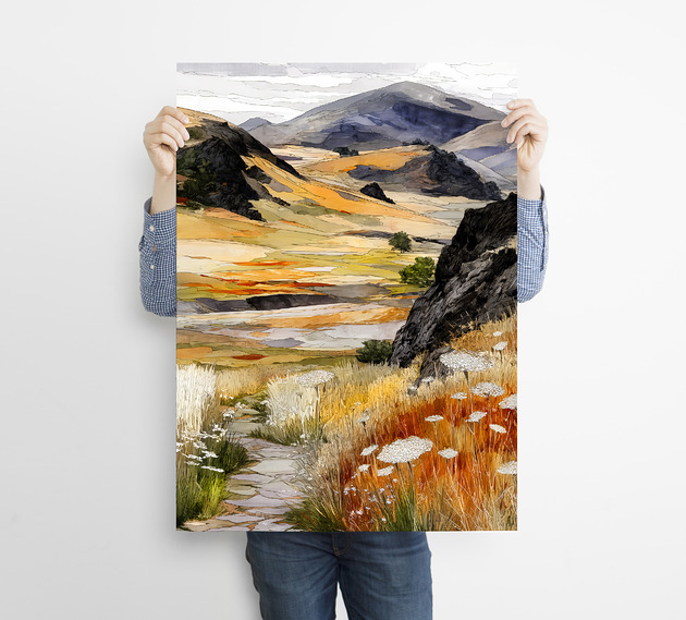 plakaty Widok z okna 2 - grafika na plakacie