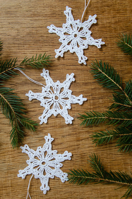 ozdoby choinkowe Śnieżynka na choinkę 9 cm