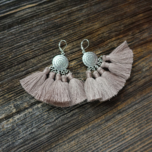 Boho Love -kolczyki z chwostami Mró Soutache