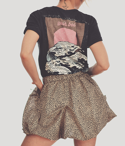T-shirt Gotta Lotta Waves Slate Grey DONT NEED NO SAMURAI