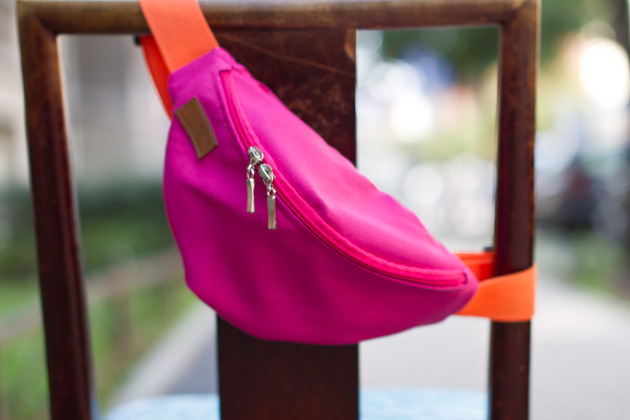 saszetka nerka Nerka Pink casual