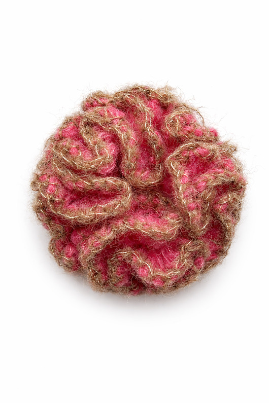 gumki do włosów FIORKA Belly Pink scrunchie