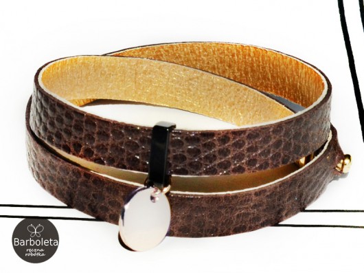 croco choco + gold barboleta