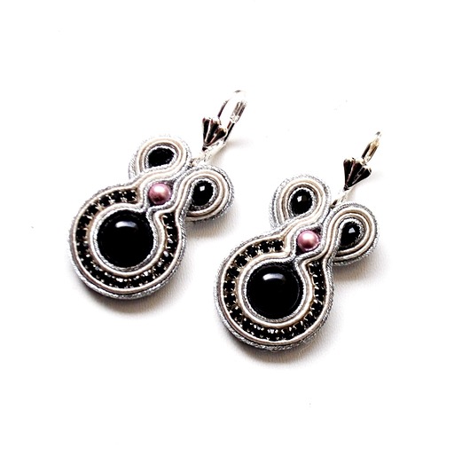 kolczyki soutache Sutaszowe kolczyki FRIGILIANA