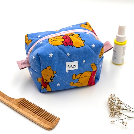 kosmetyczki Kosmetyczka kostka Kubuś Puchatek