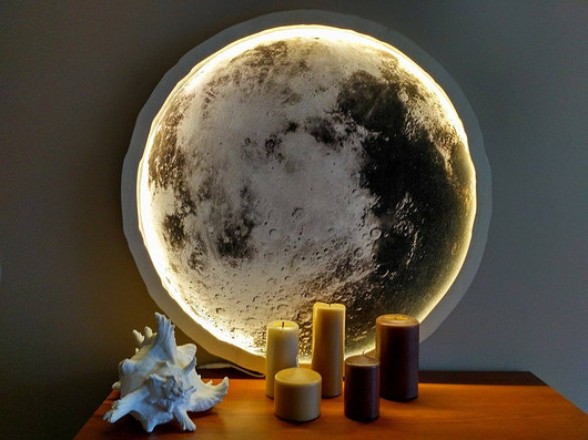  lampa ścienna Unky - KSIĘŻYC 70 cm UNKY