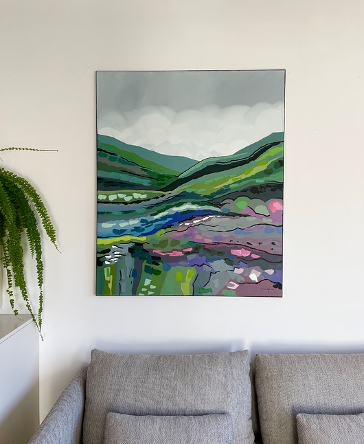 obrazy Obraz na płótnie 120x100cm  farby akrylowe