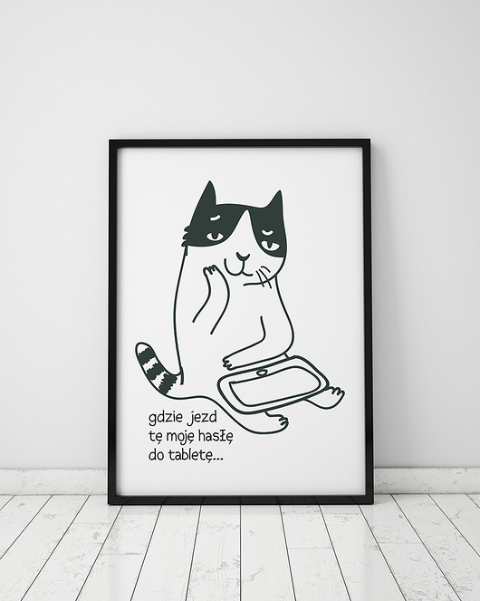 plakat. gdzie jezd tę moję... Love Life and Forest