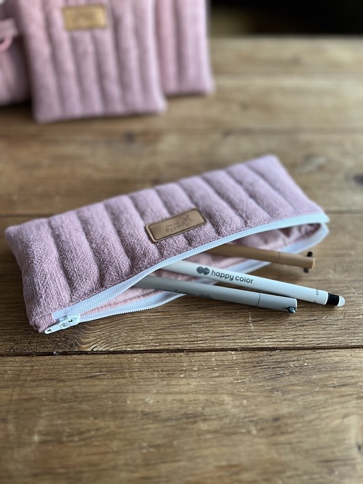 piórniki Piórnik lniany - zgaszony róż