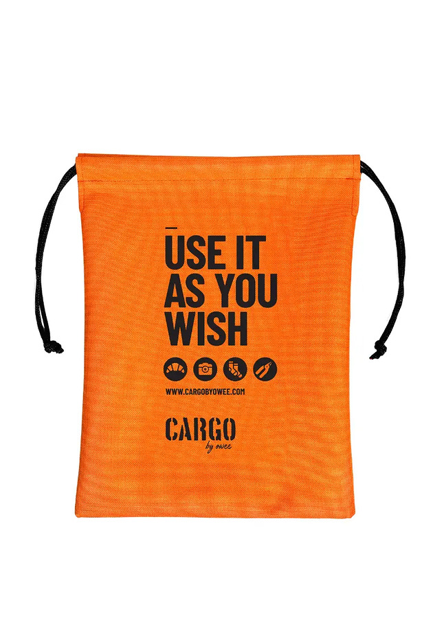 torby na zakupy Worek WISH Orange LARGE