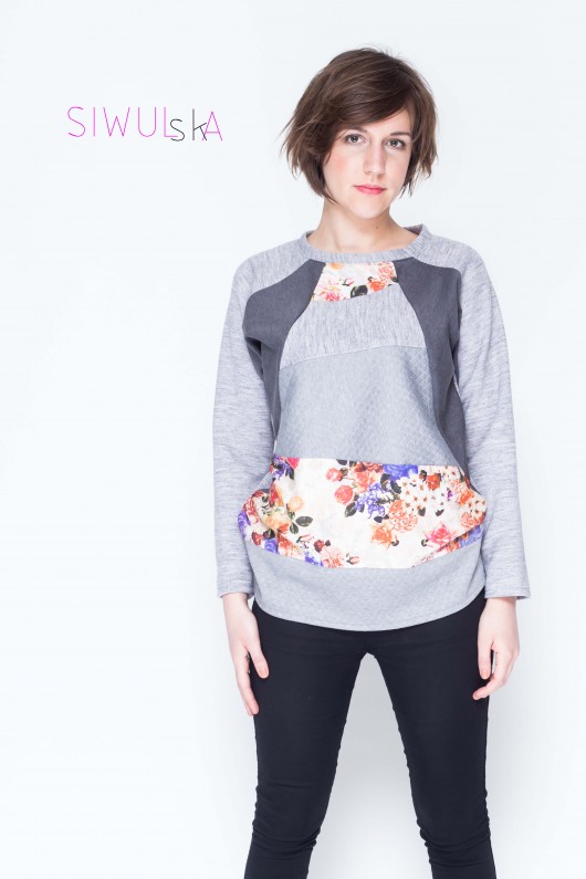 bluza07 kwiatowy kolaż SIWULskA