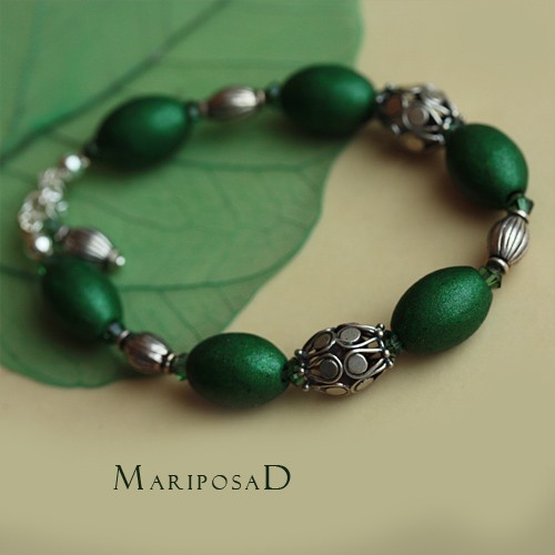Ceramika zielono, matowo Mariposad
