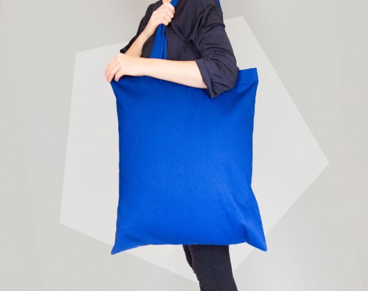 BLANK - eko torba na ramię XL bez wzoru zakupy PLAKATY GEOMETRYCZNE