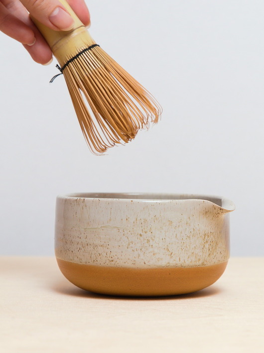 dodatki - różne 3 przedmioty - Miska do Matcha, czarka, podstawka