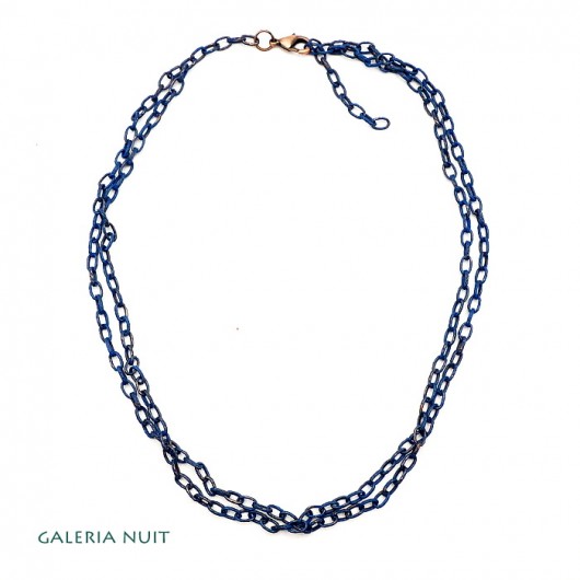 łańcuszki - cobalt blue galeria nuit