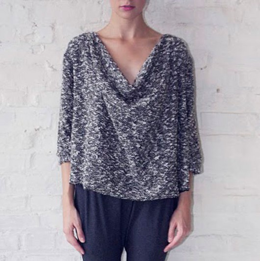 STATSU melanżowy sweter/bluza z kolekcji klu MAGDA HASIAK