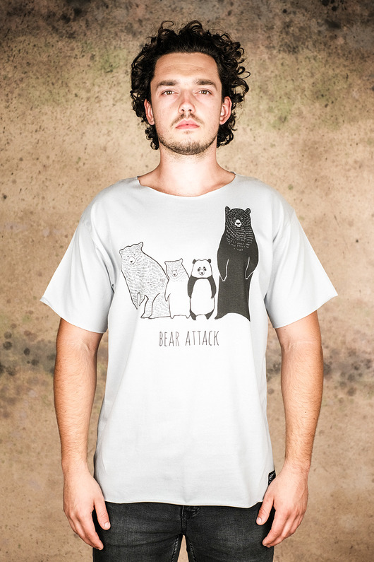 Bluzka BEAR ATTACK OJO DE CONEJO
