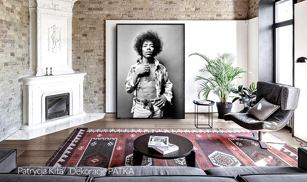 obrazy Jimmi Hendrix  - dekoracja wnętrz