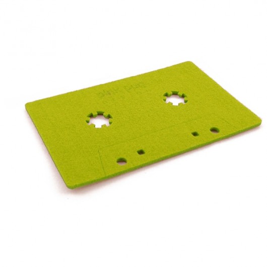 DATA STORAGE - kaseta filc limonka Pink Pug Design