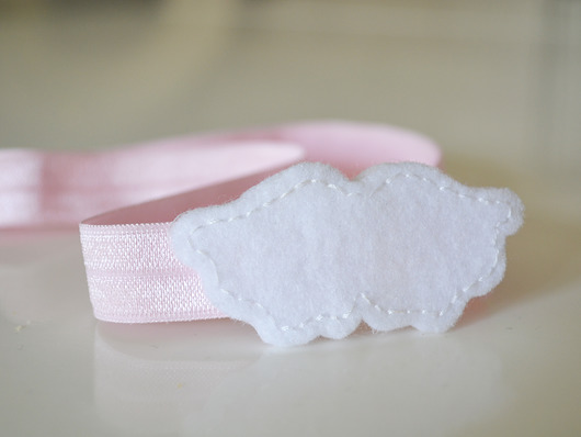 Opaska dla dziewczynki skrzydła aniołka FairyBows