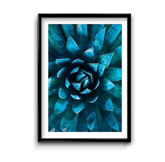 Plakat Blue & green #1  Bury Lis