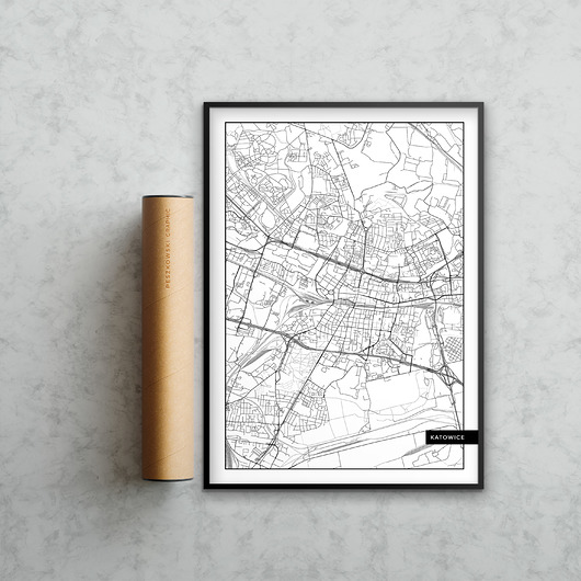 plakaty Plakat Miasto - Katowice