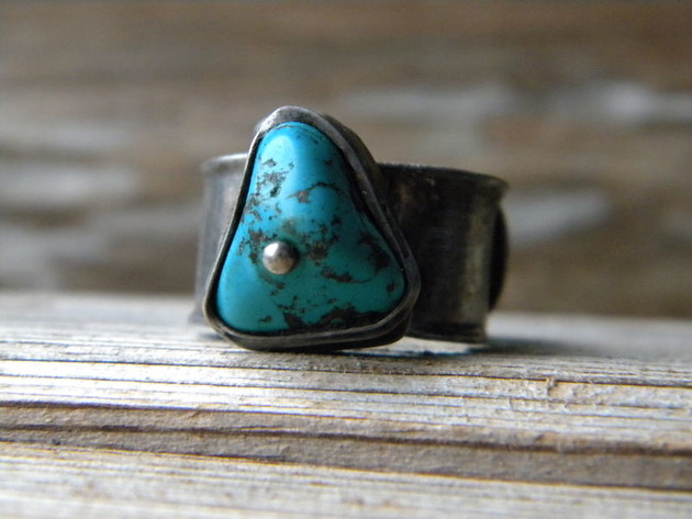 Roman Ancient Ring ;) turkus Beata Trotter