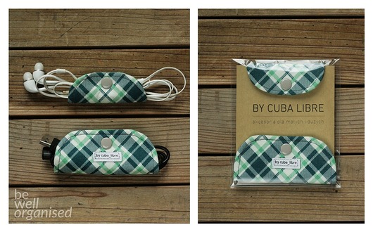 2 uchwyty na kabelki - Kratka cuba libre
