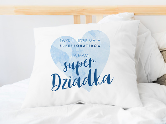 Poduszka z nadrukiem (Dzień Dziadka) AllbagAllprints