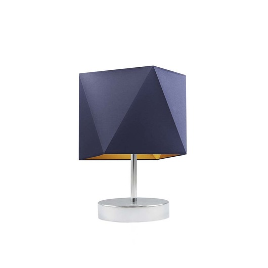 Elegancka lampka nocna z abażurem PASADENA GOLD LYSNE