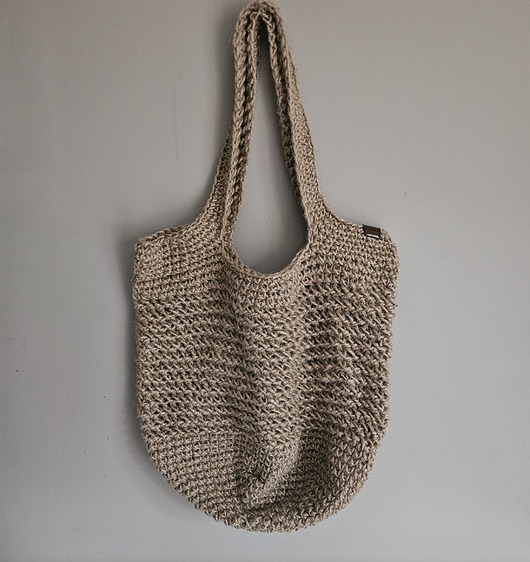 torby na ramię Torba ze sznurka konopnego