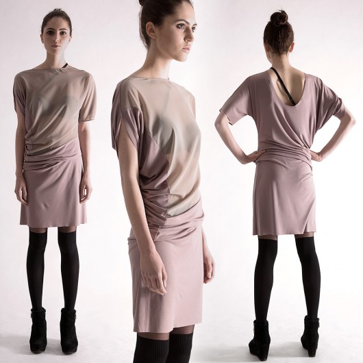 Tunika Sukienka Bluzka MAUVE CADOaccessories