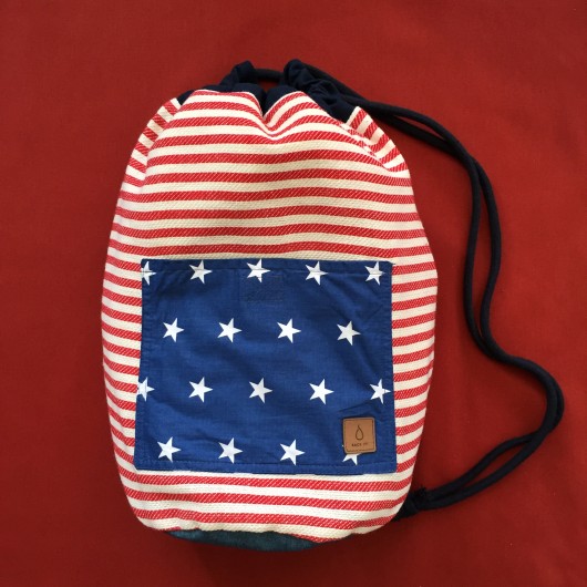 "NAVY BLUE AMERICA" dwustronny worek SACK IT! SACK IT