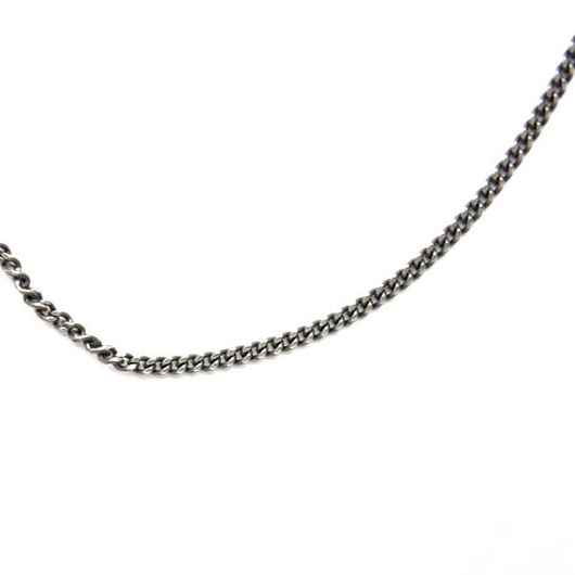 biżuteria różna Łańcuszek ogniwkowy szary - 1 mm