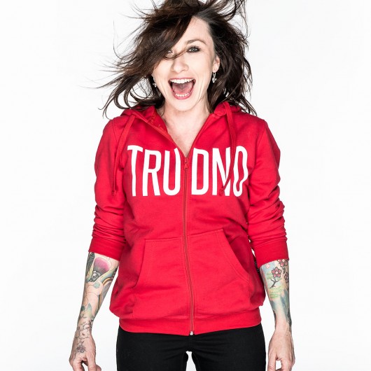 BLUZA Trudno malinowa TRUDN0