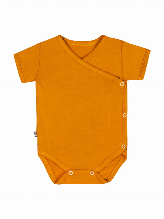 Body kimono bambusowe musztarda KR NanafOrganic