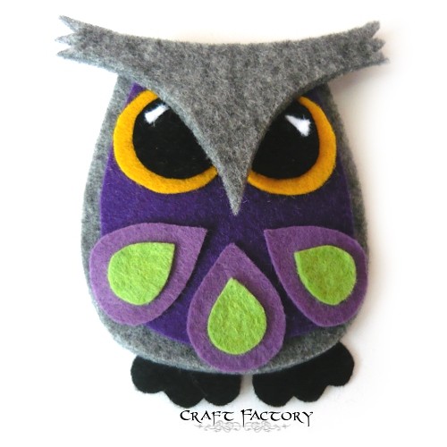 Owlastic Candy - broszka Craft Factory