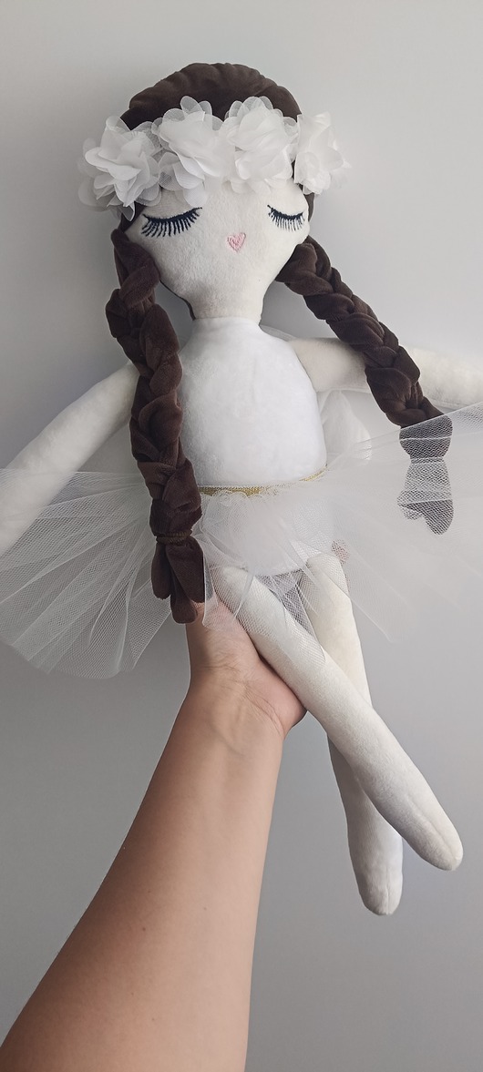 Chrzest - inne Lalka szmaciana  personalizowana  57 cm