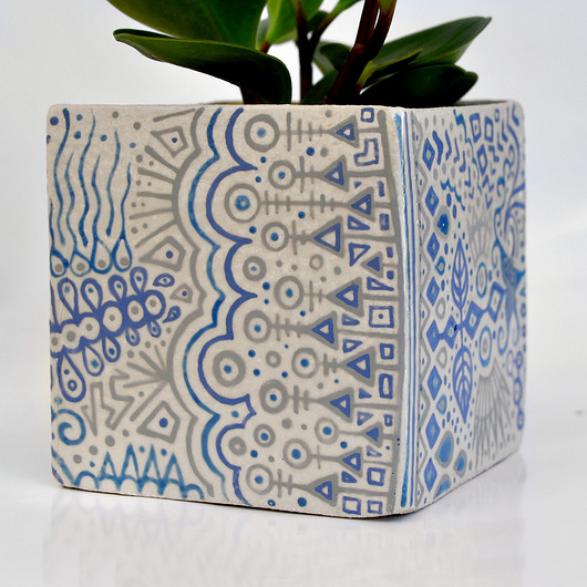 Osłonka 9cm niebiesko szara - OUTLET  Hypnotic