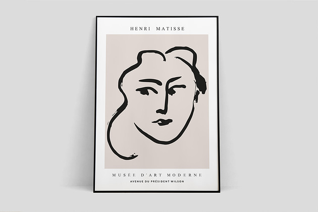 Henri Matisse  inspiracja, plakat wystawowy Pas De LArt