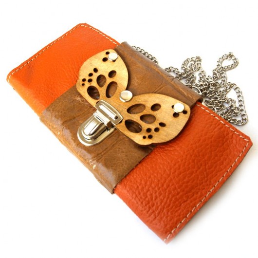 portfello croco&pomarańcz PAWDECO