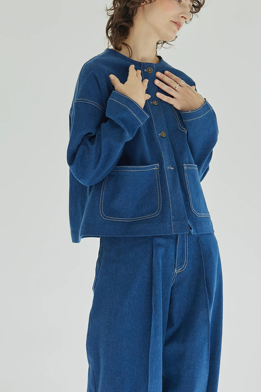 spodnie materiałowe damskie Denimowe spodnie American Vintage