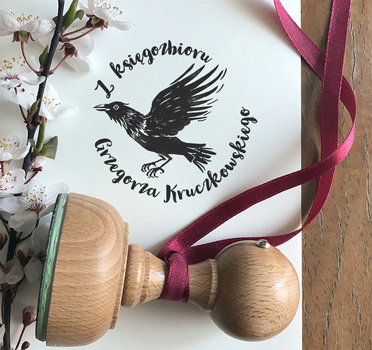 stemple KRUK personalizowany stempel Ex Libris