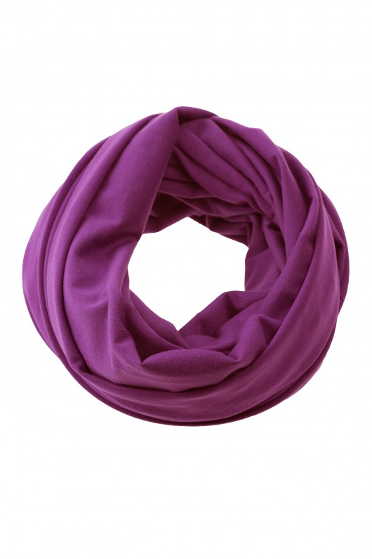 Bawełniana Tuba Komin Apaszka EkoSzalik Purple CADOaccessories