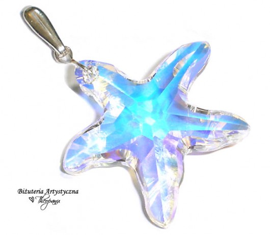 Sea Princess - kryształ Swarovski 4cm Zapakowany :) Theopanu