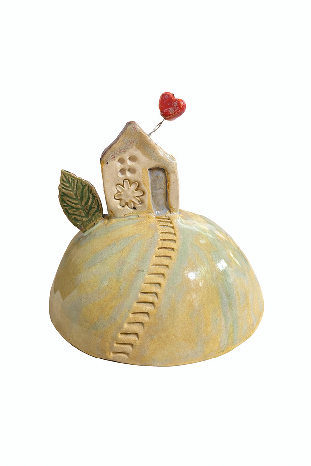 figurki i rzeźby Domek ceramiczny